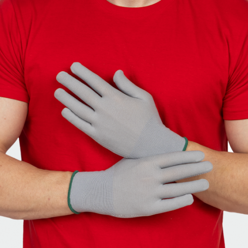 Работни ръкавици BWOLF PALM - сиви