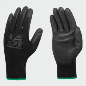 Полиуретанови ръкавици BWOLF PENGUIN - Black