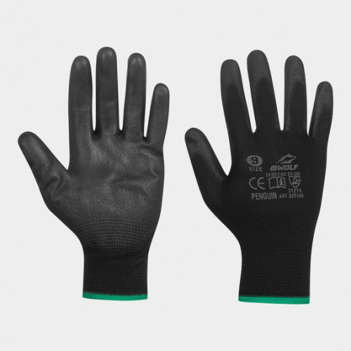 Полиуретанови ръкавици BWOLF PENGUIN - Black