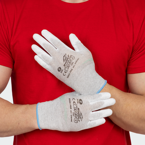 ESD ръкавици BWOLF SONIC Pro - сиви