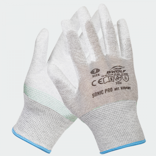 ESD ръкавици BWOLF SONIC Pro - сиви