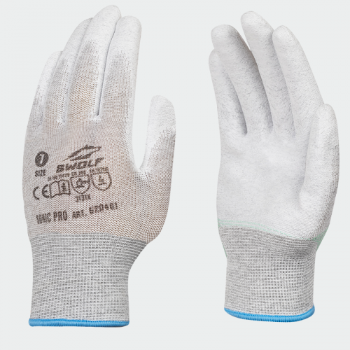 ESD ръкавици BWOLF SONIC Pro - сиви