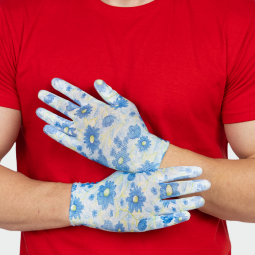 Работни ръкавици BWOLF BLOOM принт- размер 8