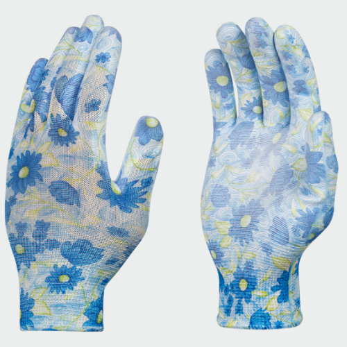 Работни ръкавици BWOLF BLOOM принт- размер 8