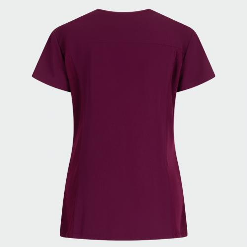 Медицинска туника Bwell JULIA  виненочервено