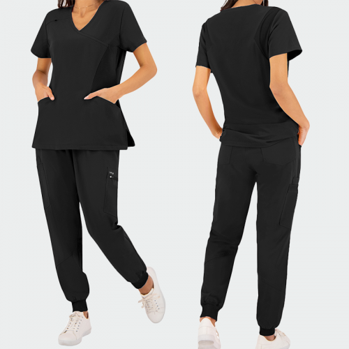 Медицинска туника Bwell JUSTINA - черна