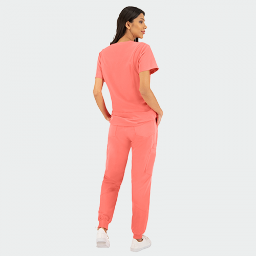 Медицинска туника Bwell JUSTINA - корал