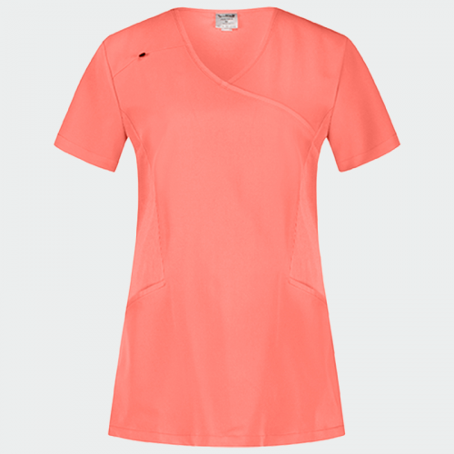 Медицинска туника Bwell JUSTINA - корал