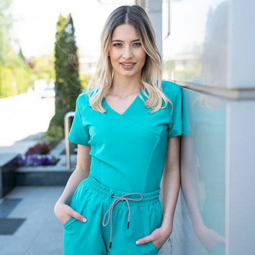 Медицинска туника Bwell JUSTINA - тийл