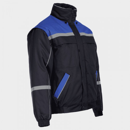 Яке със свалящи ръкави COLLINS - COTTON BLUE