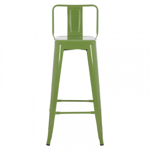 Бар стол, Melita-Pro, Зелен, Метал - 42х42х100 см