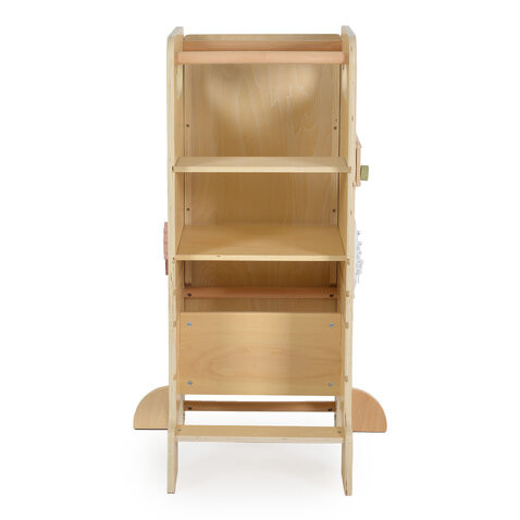 Дървена обучителна кула 4 в 1 Big Ben от Moni Toys