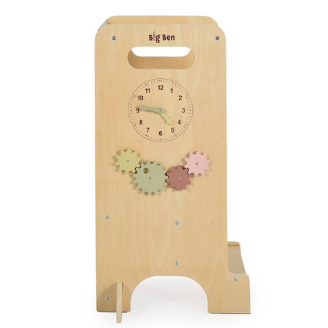 Дървена обучителна кула 4 в 1 Big Ben от Moni Toys