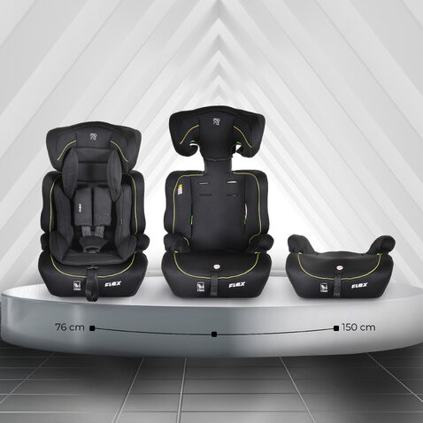 Стол за кола Flex 76-150см - зелен