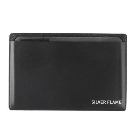 Лупа карта с калъф Silver Flame AA853B