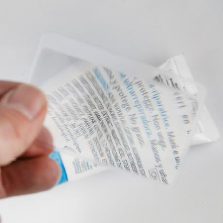 Лупа карта с калъф Silver Flame AA853B