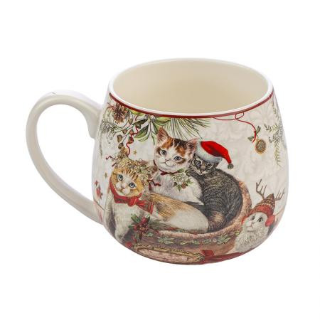 Коледна чаша „Коледни котета“ 950274 – 480 мл