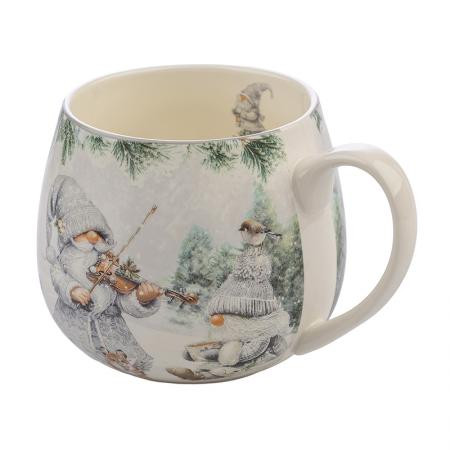 Коледна чаша - Джудже с цигулка - 480 мл