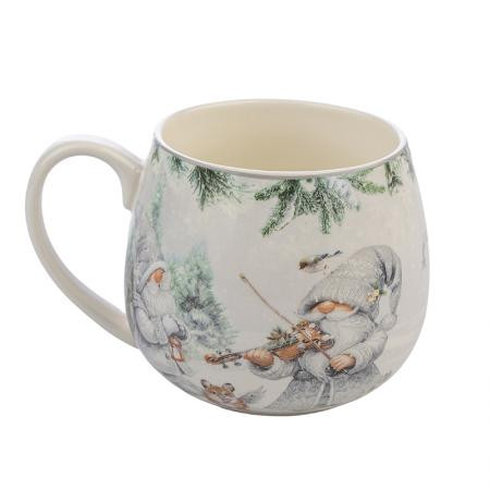 Коледна чаша - Джудже с цигулка - 480 мл