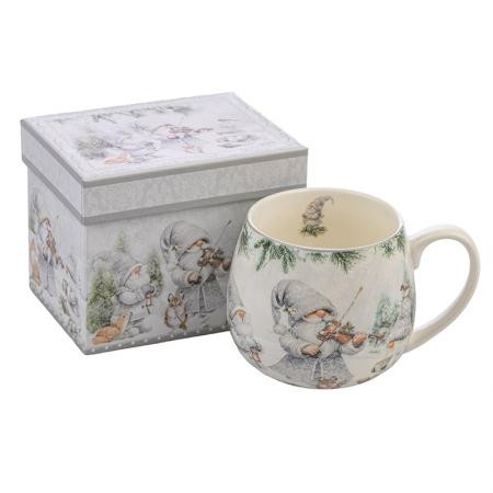 Коледна чаша - Джудже с цигулка - 480 мл