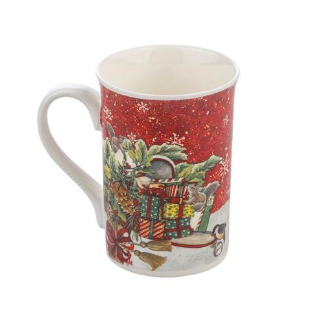 Коледна чаша - Ябълки - 958801