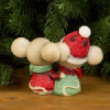 Коледна фигурка Две мишлета-megahome.bg