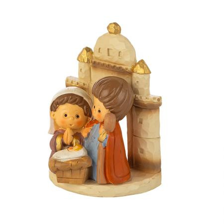 Коледна фигурка Светото семейство AR046
