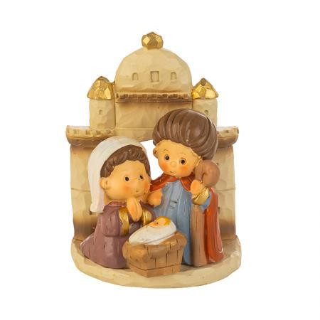 Коледна фигурка Светото семейство AR046