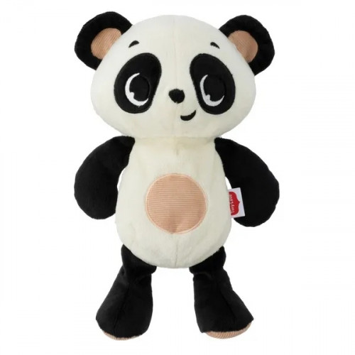 Плюшена Панда с бял шум и мека светлина– Black &amp; White Decor 0м+