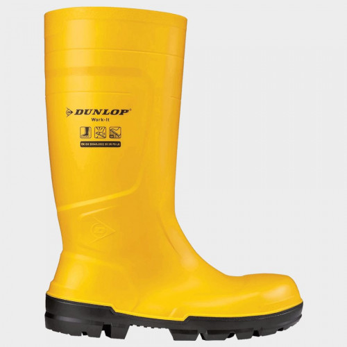 Защитни ботуши DUNLOP WORK-IT S5 Yellow