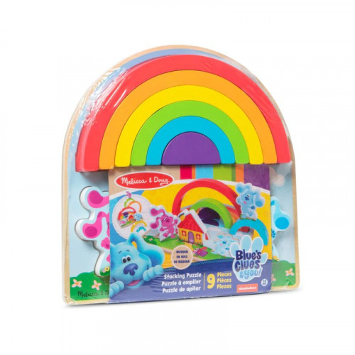 Малък дървен пъзел Дъга Melissa & Doug