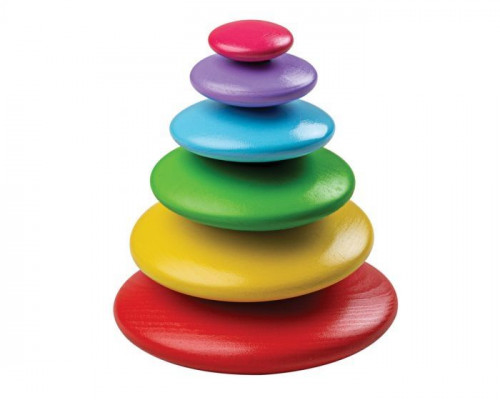 Дървена игра за баланс Дъга Bigjigs