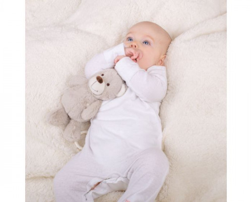 Бебешка мека музикална играчка Меченце Bigjigs