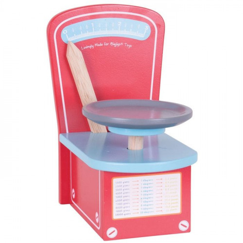 Дървена детска везна Bigjigs