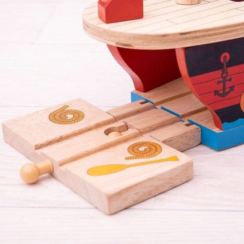 Дървен пиратски кораб Bigjigs