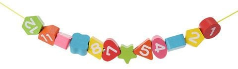 Образователна детска играчка Дървен часовник