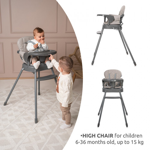 Столче за хранене SIESTA 3в1