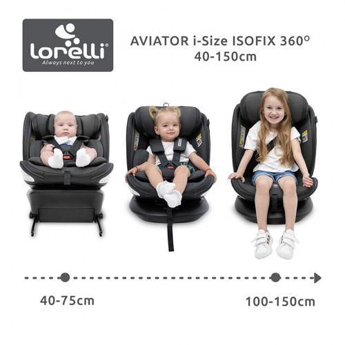Стол за кола AVIATOR i-Size-  ISOFIX 360