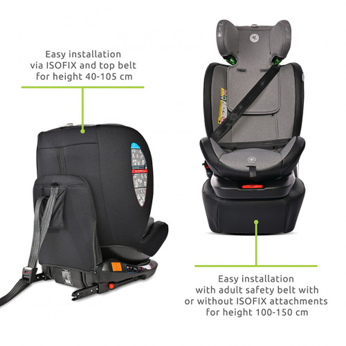 Стол за кола ARES i-Size ISOFIX 360 - Anti Rebound Bar