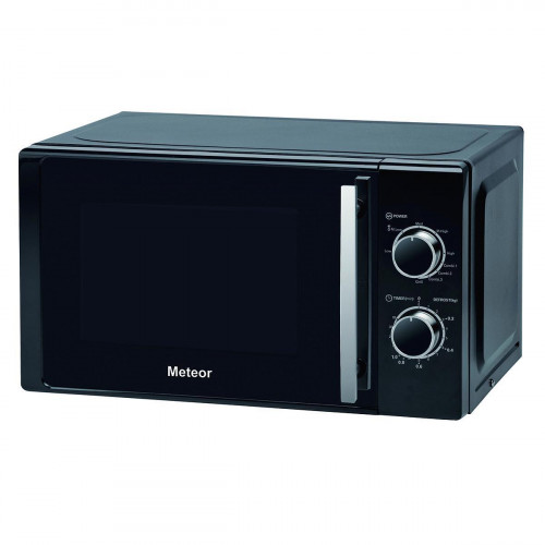 Микровълнова фурна с грил METEOR QM-MWO3520- 20 л - черна