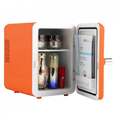 Мини преносим хладилник KUMTEL HMFR-04 в оранжево