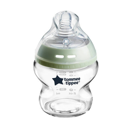 Стъклено бебешко шише Tommee Tippee Natural Start 150 мл