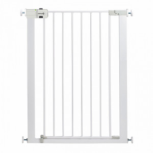 Висока метална предпазна врата SAFETY 1st - бяла