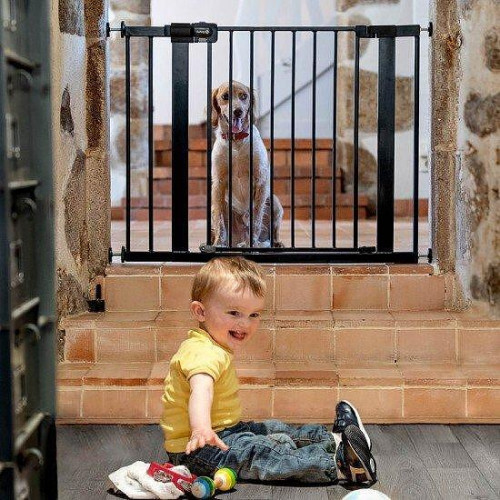 Универсална метална предпазна преграда SAFETY 1st – черна