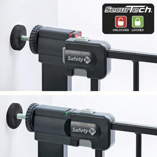 Универсална метална предпазна преграда SAFETY 1st – черна