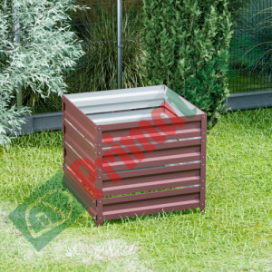 Градински компостер Primaterra Humus 370/890 л - Choco