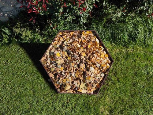 Градински компостер Primaterra Hexo 1070 л Choco