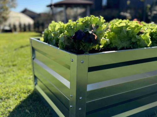 Градинска леха Primaterra - 1м Zinc