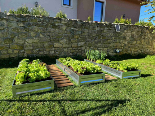 Градинска леха Primaterra - 1м Zinc