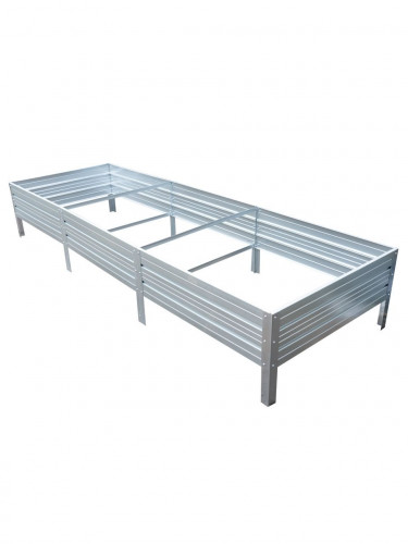 Градинска леха Primaterra 10м - Zinc